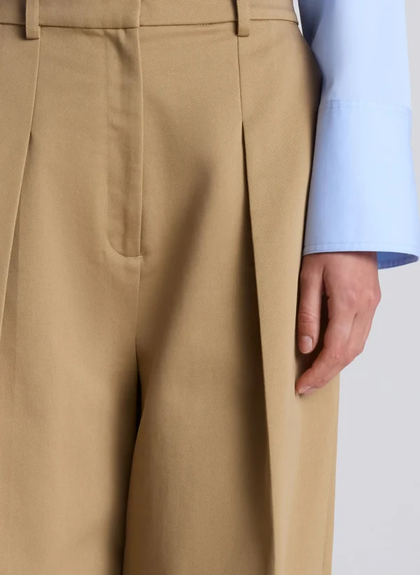Women A.L.C. Bottoms>Ryder Cotton Wide Leg Pant