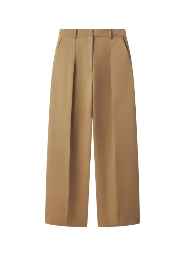 Women A.L.C. Bottoms>Ryder Cotton Wide Leg Pant