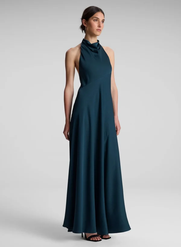Women A.L.C. Dresses>Sara Halter Maxi Dress