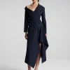 Women A.L.C. Tops>Skyla Plaid Asymmetric Top