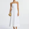 Women A.L.C. Dresses>Tate Strapless Midi Dress