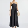 Women A.L.C. Dresses>Tate Strapless Midi Dress