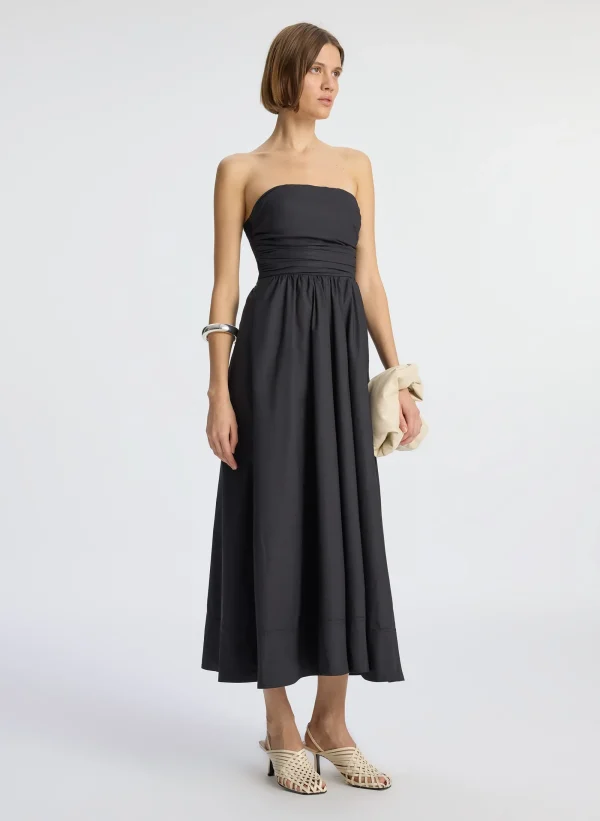 Women A.L.C. Dresses>Tate Strapless Midi Dress