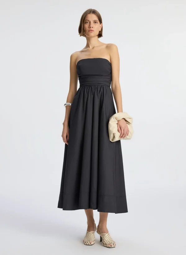 Women A.L.C. Dresses>Tate Strapless Midi Dress