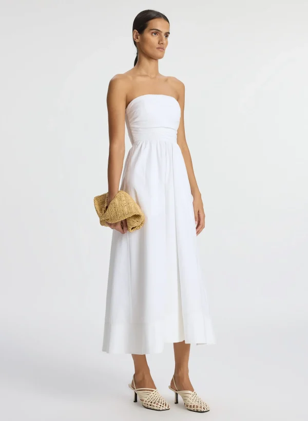 Women A.L.C. Dresses>Tate Strapless Midi Dress