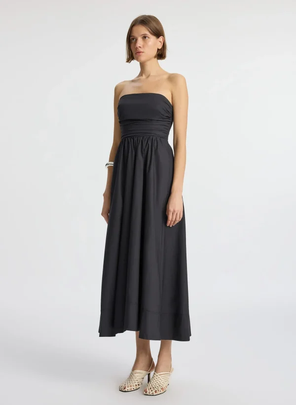 Women A.L.C. Dresses>Tate Strapless Midi Dress