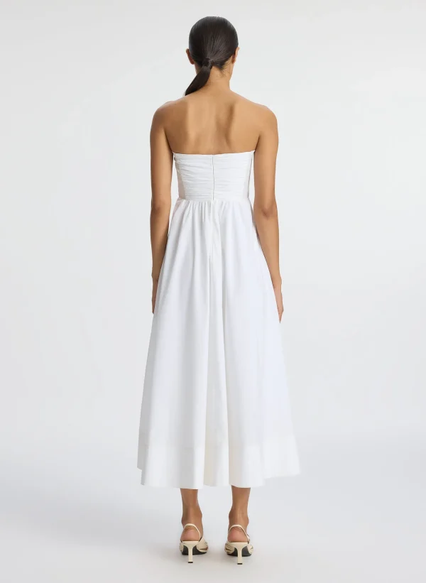 Women A.L.C. Dresses>Tate Strapless Midi Dress