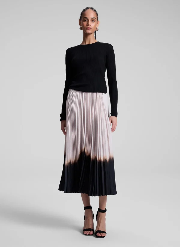 Women A.L.C. Bottoms | Skirts>Tatum Pleated Midi Skirt