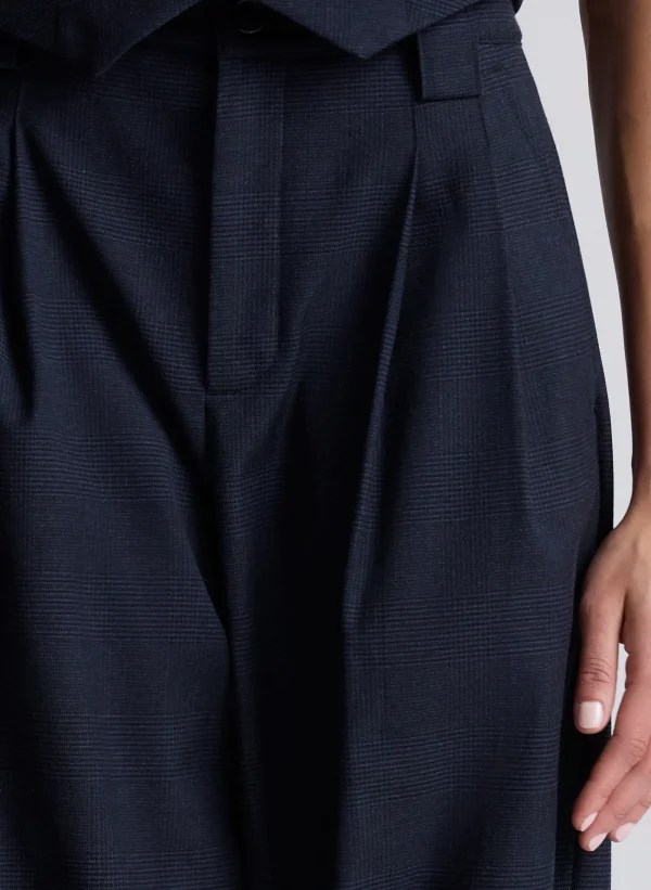 Women A.L.C. Bottoms>Tommy II Plaid Pant