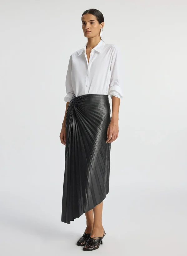 Women A.L.C. Bottoms | Skirts>Tracy Smooth Vegan Leather Skirt
