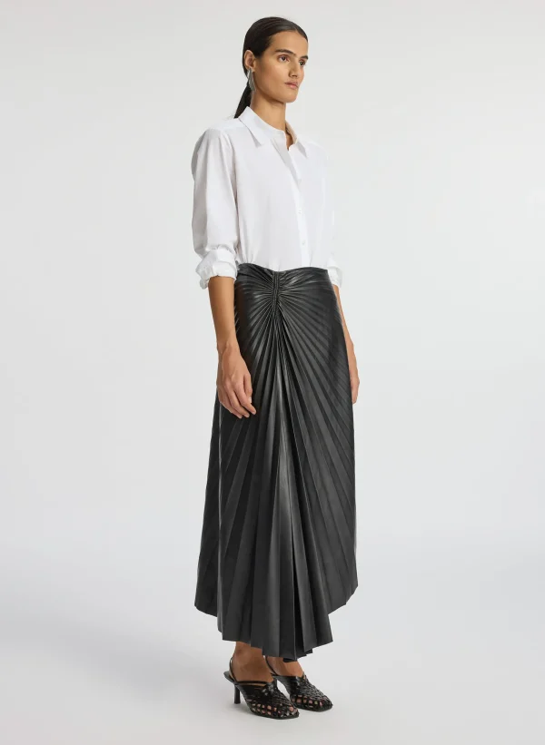 Women A.L.C. Bottoms | Skirts>Tracy Smooth Vegan Leather Skirt