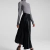 Women A.L.C. Bottoms | Skirts>Tracy Textured Vegan Leather Skirt