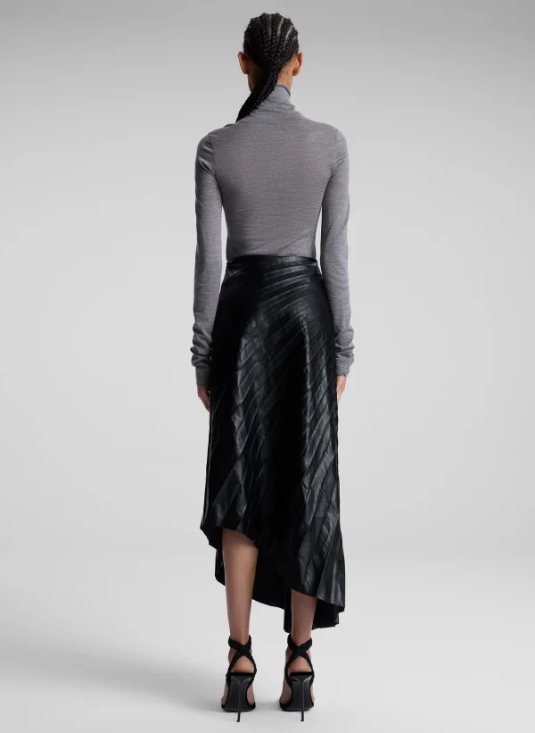 Women A.L.C. Bottoms | Skirts>Tracy Textured Vegan Leather Skirt