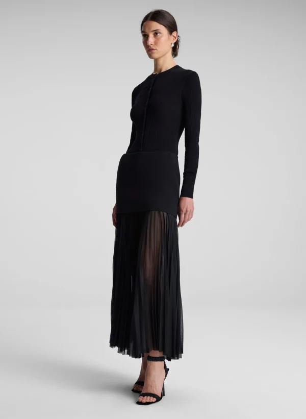 Women A.L.C. Bottoms | Skirts>Willa Pleated Maxi Skirt
