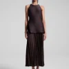 Women A.L.C. Dresses>Willow Pleated Midi Dress