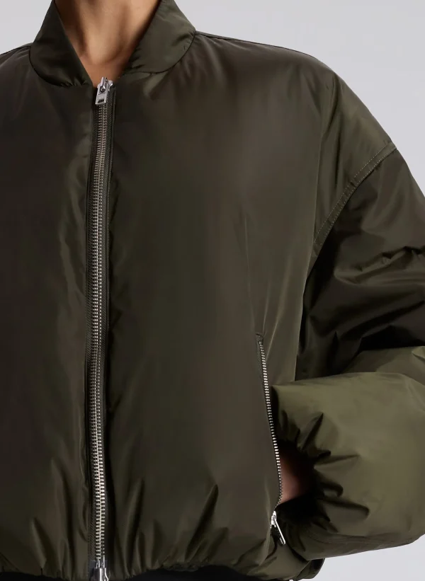 Women A.L.C. Jackets & Coats>Zane Nylon Bomber Jacket
